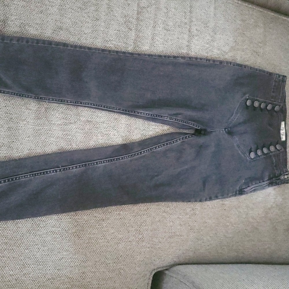 Free People High Waisted Skinny Jeans